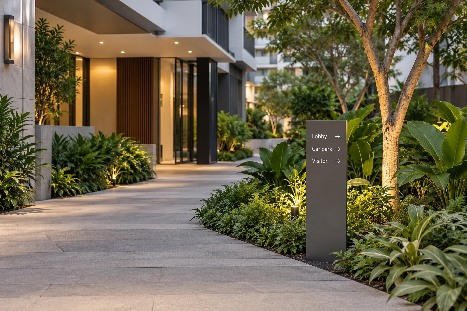 Illustrative wayfinding contractor in kl & malaysia concept